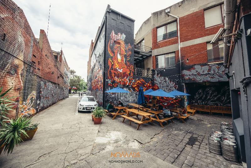 Хостел Nomads Melbourne Backpackers Экстерьер фото